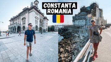 CONSTANTA, The Romanian Beach CITY! Our HONEST Impressions!? (City Tour)