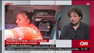 Coduri galbene de caniculă în sudul țării