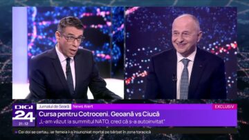 Geoană, despre prezența lui Ciucă la summitul NATO: Probabil că s-a autoinvitat la recepție
