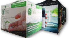 Se pot instala corturi de legătură pentru a crea mai mult spațiu