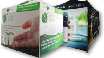 Se pot instala corturi de legătură pentru a crea mai mult spațiu